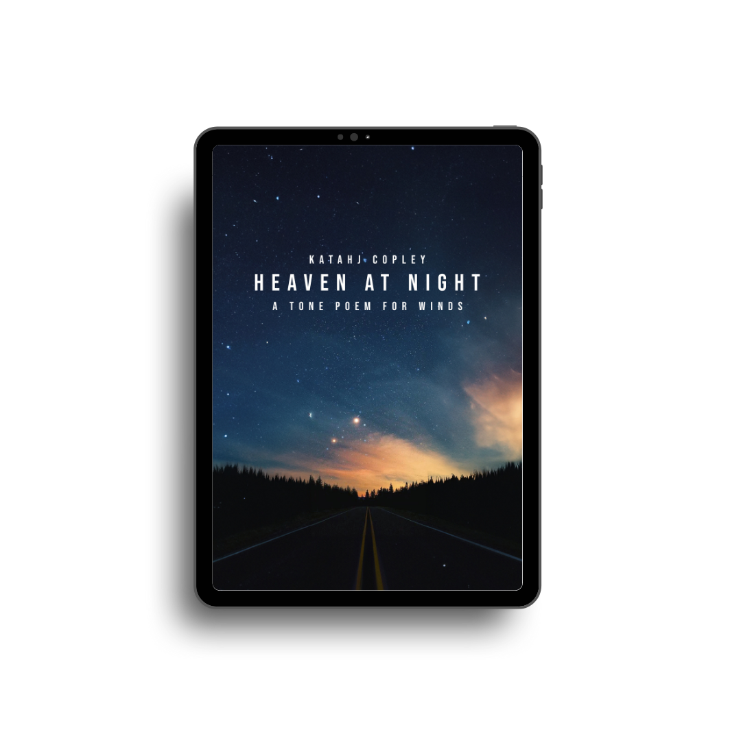 HEAVEN AT NIGHT (Digital Score and PDF)