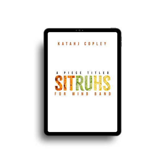 SITRUHS (EXCLUSIVE Digital Score and Parts)